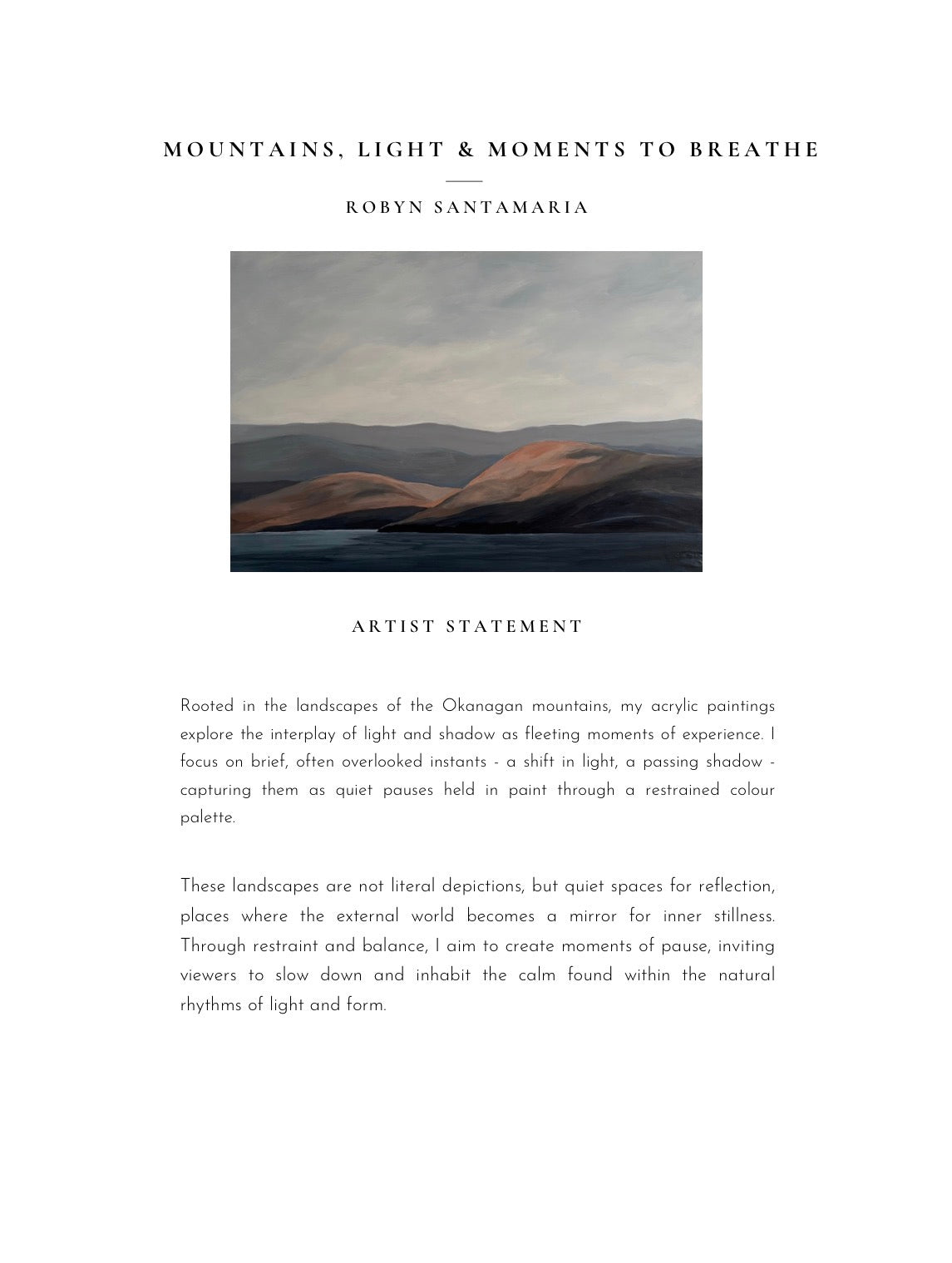 Okanagan Mountain Study #7