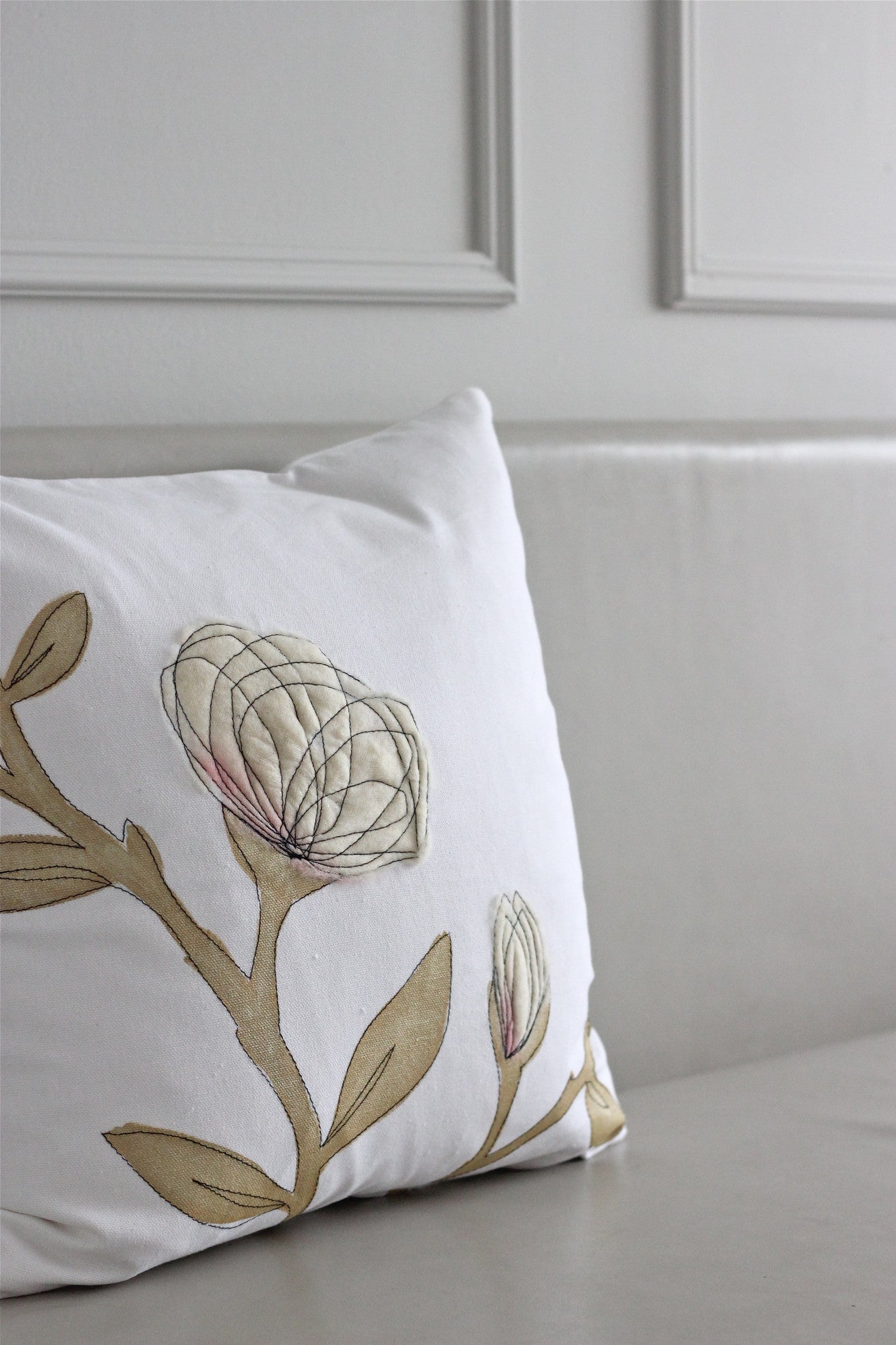 Cream with a Hint of Blush